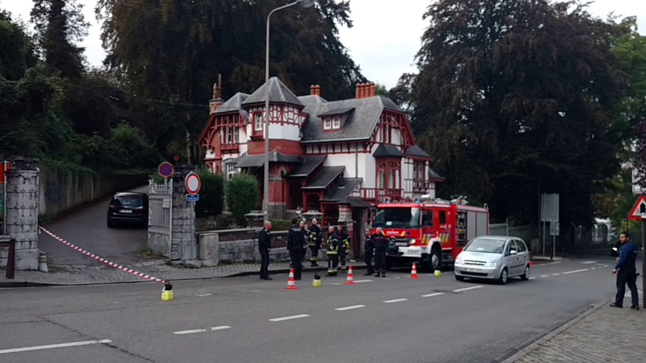 Feu de câbles électriques