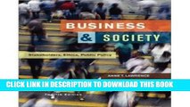 [PDF] Business   Society; Stakeholders, Ethics, Public Policy 12th Edition Full Colection