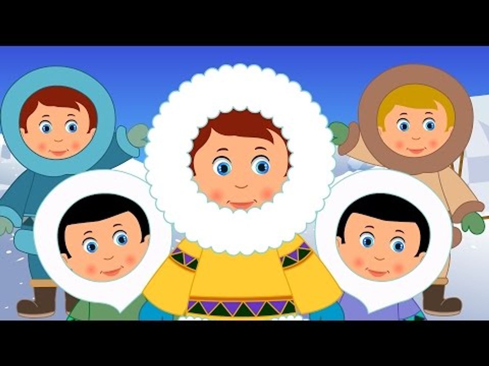 Five little eskimos | kids rhymes | baby song
