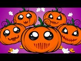 Five Little Pumpkins | Nursery Rhymes | English Song
