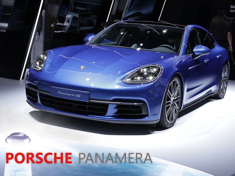 Porsche Panamera en direct du Mondial de Paris 2016