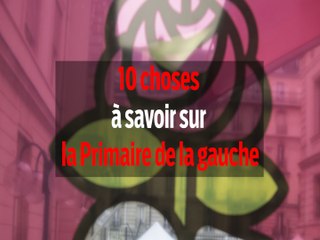 Dix choses à savoir sur la primaire à gauche