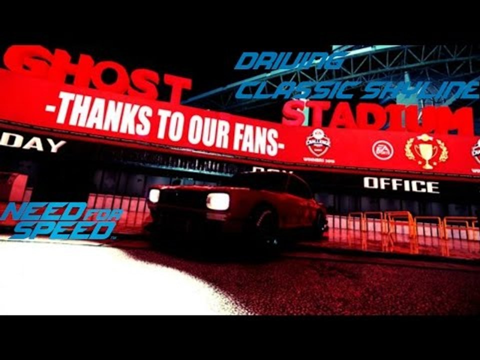 Need for Speed™ Driving a Nissan Skyline GT-R