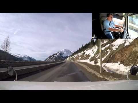 Trucker Rudi 02/25/16 the beautiful Rockies in British Columbia