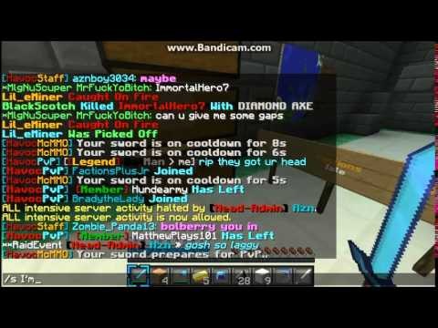 Havocoppvp: Minecraft Factions Raiding #4 - Denial are eZpZ