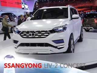 Download Video: SsangYong LIV-2 Concept en direct du Mondial de Paris 2016