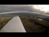 Yverdon aérodrome LSGY - intégration et atterrissage piste 23