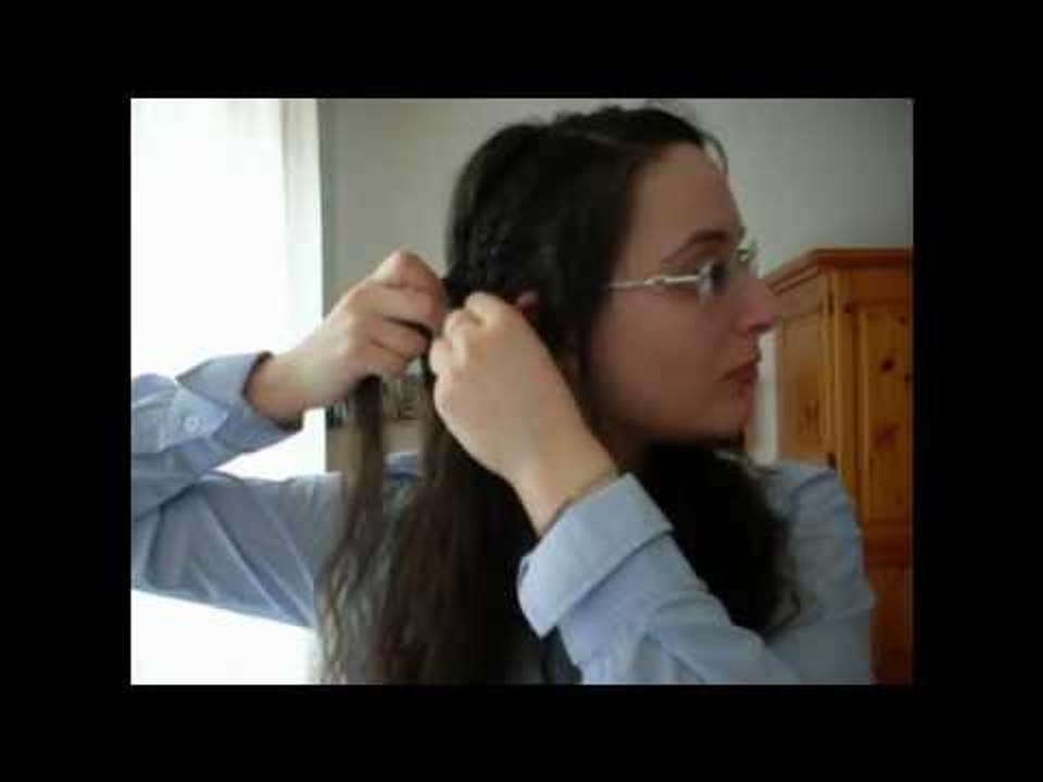 Chignon con trecce