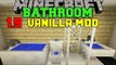 Minecraft | Bathroom Mod With Only One Command (Toilets,sinks and more)