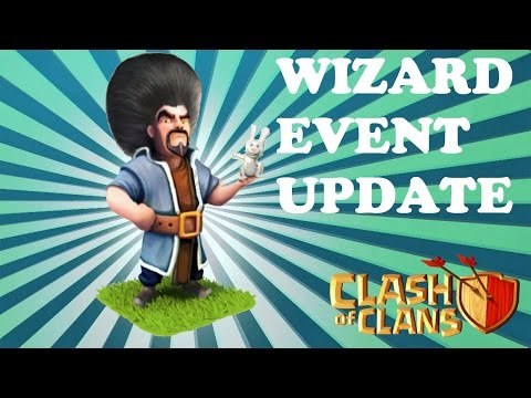 Clash of Clans: WIZARD EVENT UPDATE - AFRO WIZARD!!!
