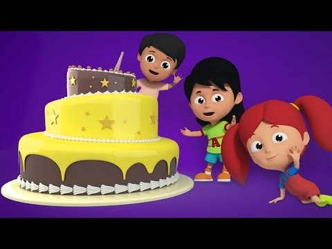 Happy Birthday Song | Nursery Rhymes For Kids And Childrens | Birthday Cake