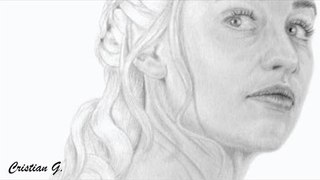 Time-lapse Drawing  - GoT - Daenerys Targaryen / Emilia Clarke