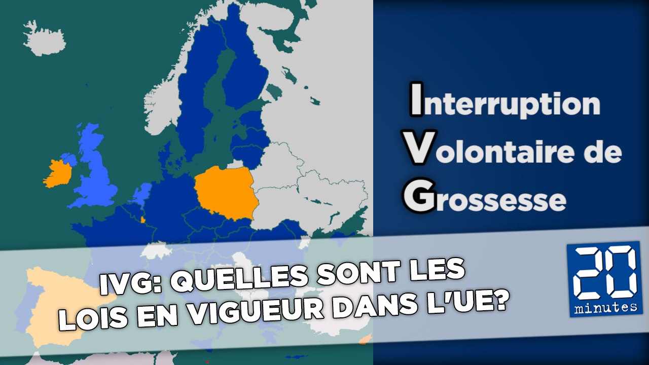 IVG: Quelles sont les législations en vigueur dans l'Union Européenne?