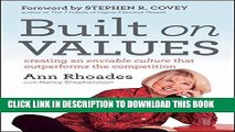 [PDF] Built on Values: Creating an Enviable Culture that Outperforms the Competition Popular Online