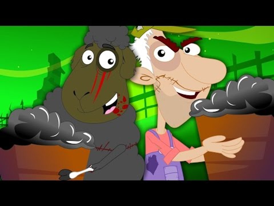 Baa Baa Black Sheep | Scary Nursery Rhyme And Kids Song From Booya