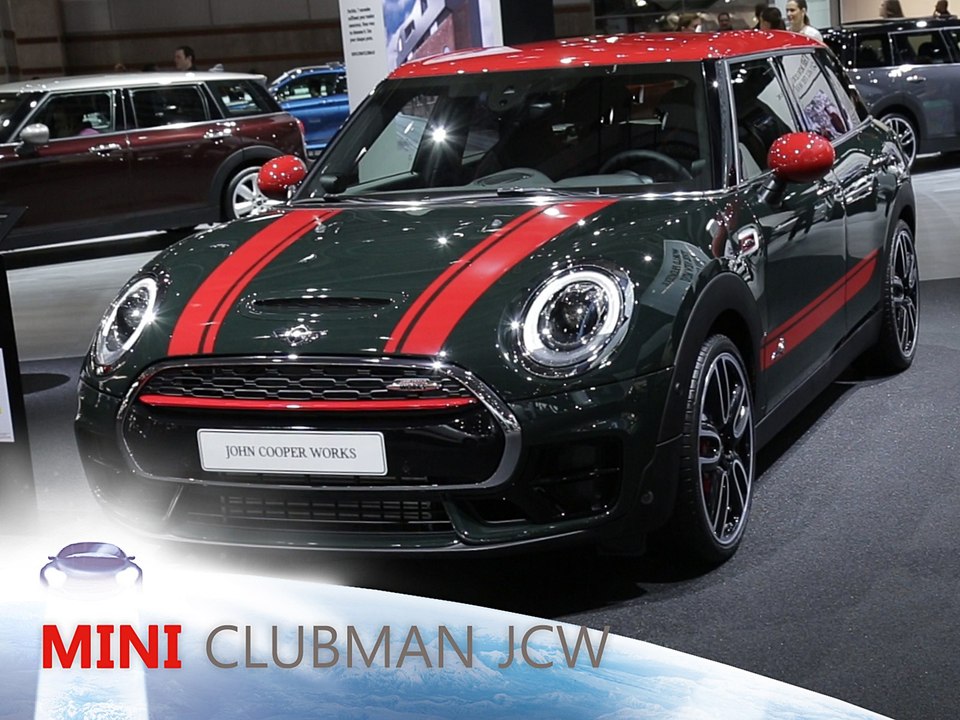 Mini Clubman JCW en direct du Mondial de Paris 2016