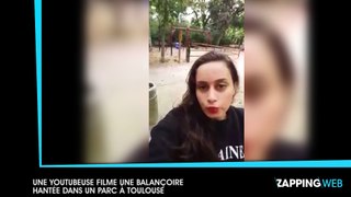 Une Youtubeuse filme une balançoire hantée dans un parc à Toulouse (vidéo)