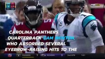 Cam Newton sustains concussion in Panthers’ loss to Falcons
