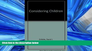 Popular Book Considering Children