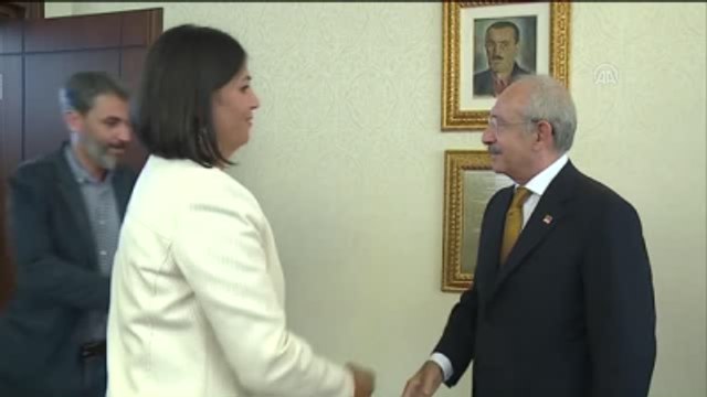 Kılıçdaroğlu, Hacıbektaş Veli Anadolu Kültür Vakfı Heyetini Kabul Etti