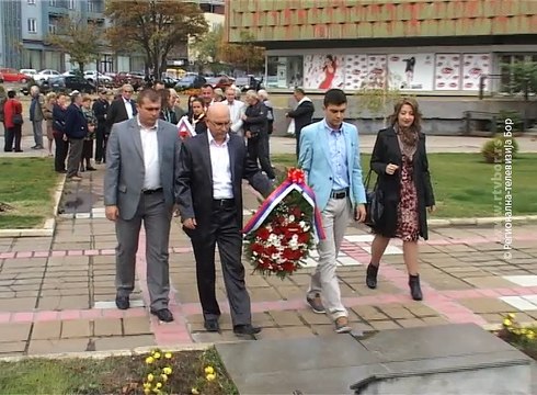 Obeležen Dan oslobođenja Bora u Drugom svetskom ratu, 3. oktobar 2016. (RTV Bor)
