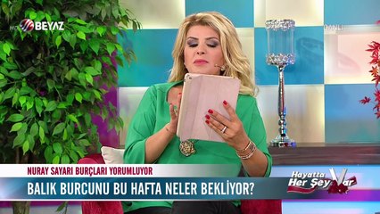 Nuray Sayarı'dan Haftalık Burç Yorumu - 3 Ekim 2016 - Balık