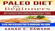 Collection Book Paleo Diet: Paleo Diet for Beginners - How to Get Started on Paleo Diet for