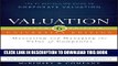 [PDF] Valuation: Measuring and Managing the Value of Companies, University Edition Full Collection