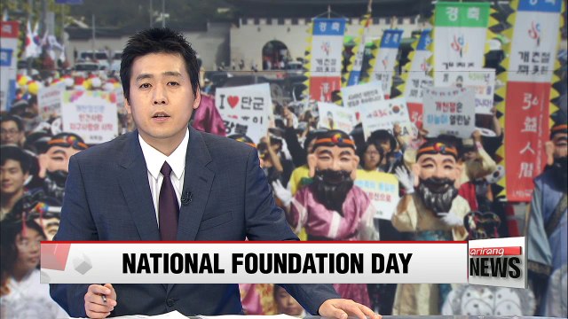 Koreans nationwide celebrate National Foundation