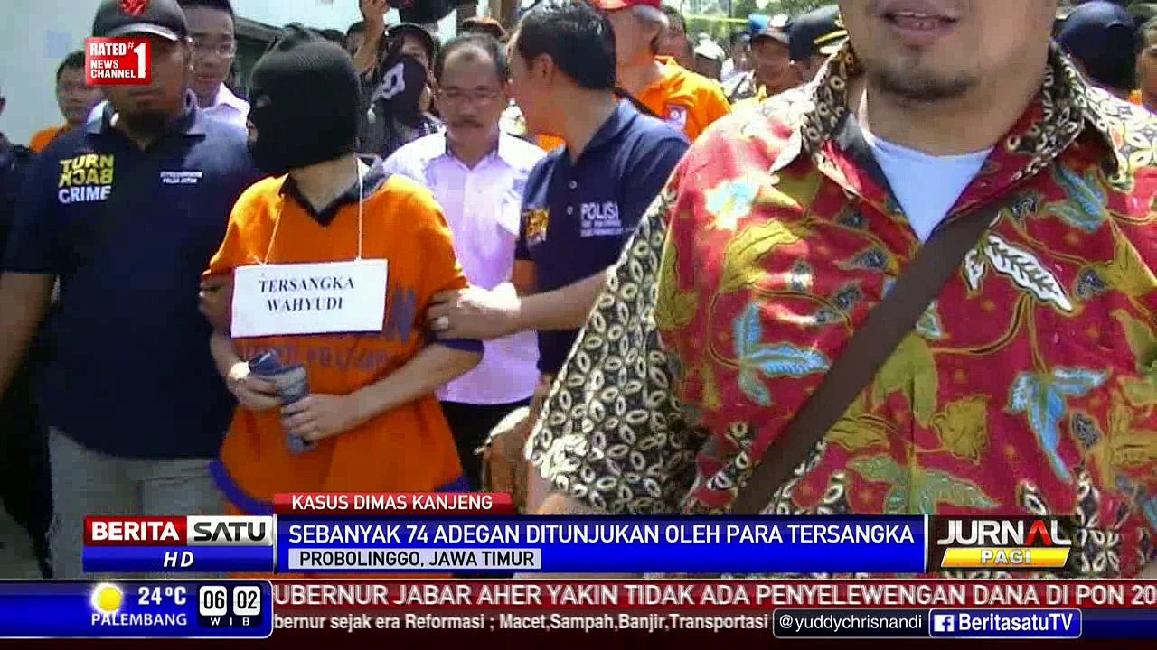 Dimas Kanjeng Peragakan 74 Adegan Pembunuhan Abdul Ghani