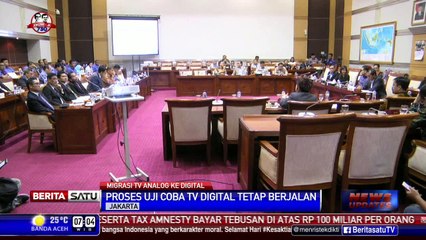 Menkominfo: TVRI Sudah Uji Coba TV Digital di 10 Kota
