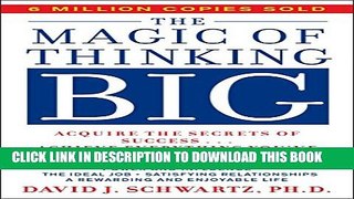 Collection Book The Magic of Thinking Big
