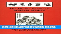 New Book The Divine Farmer s Materia Medica: A Translation of the Shen Nong Ben Cao (Blue Poppy s