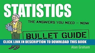 [PDF] Statistics (Bullet Guides) Full Online