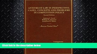 FULL ONLINE  Antitrust Law in Perspective: Cases, Concepts and Problems in Competition Policy