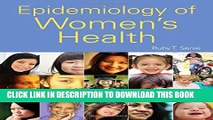 New Book Epidemiology Of Women s Health