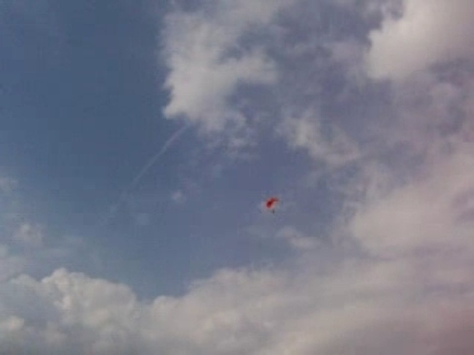 mon bapteme en parachute