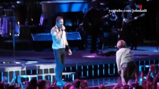 Bruce Springsteen dances with fan to Save the Last Dance for Me