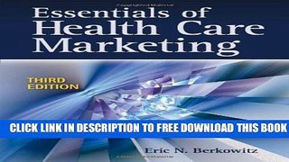 Collection Book Essentials Of Health Care Marketing