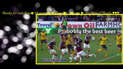 Post-Match ►► Burnley vs Arsenal 0 - 1 All Goals & Highlights Premier League 02.10.2016