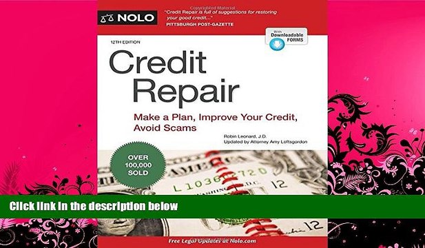 FULL ONLINE Credit Repair: Make a Plan, Improve Your Credit, Avoid Scams