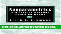 [PDF] Nonparametrics: Statistical Methods Based on Ranks, Revised Full Colection