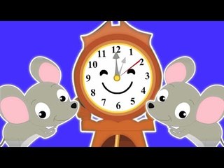 muelle dickory nogal | los niños españoles canciones de cuna | Hickory Dickory Dock