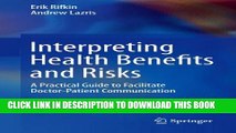 Collection Book Interpreting Health Benefits and Risks: A Practical Guide to Facilitate