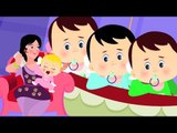 cinco pequeños bebés rima | compilación de canciones para niños | rimas en español