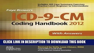 Collection Book ICD-9-CM Coding Handbook, With Answers, 2012 Revised Edition (ICD-9-CM CODING