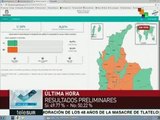 Plebiscito por la paz en Colombia arroja primeros resultados