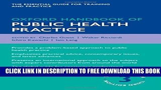 Collection Book Oxford Handbook of Public Health Practice (Oxford Medical Handbooks)