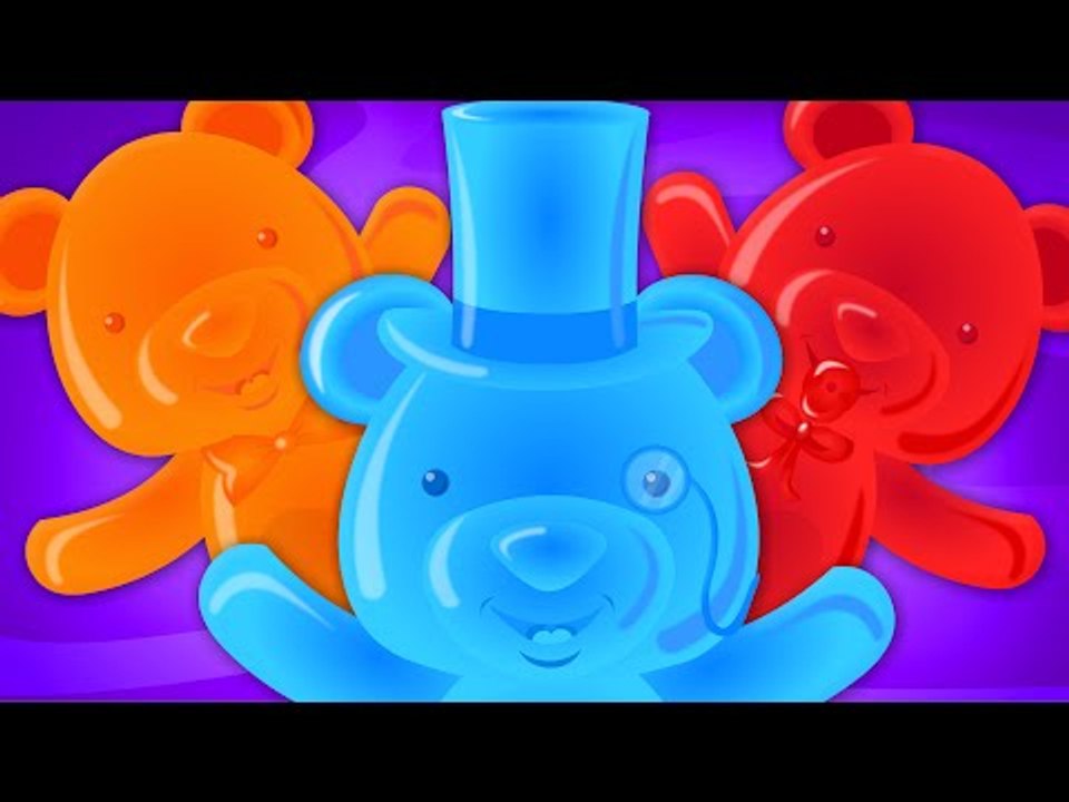 Jelly Bears | Five Little Jelly Bears | Nursery Rhymes For Kids And Childrens | Baby Songs