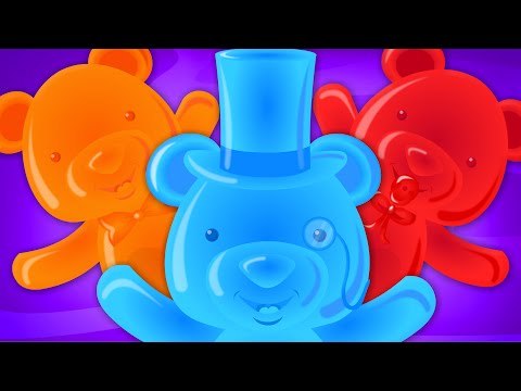 Jelly Bears | Five Little Jelly Bears | Nursery Rhymes For Kids And Childrens | Baby Songs